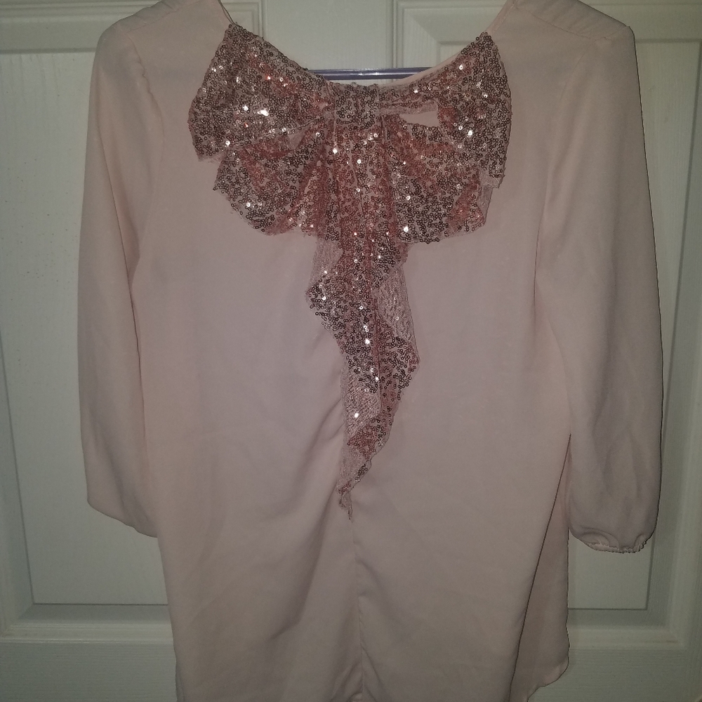 Pink Party Top